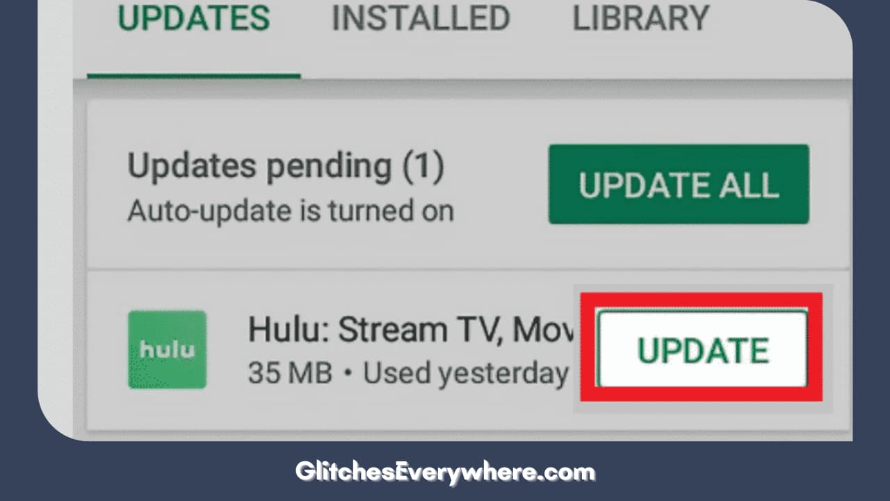 Update Hulu