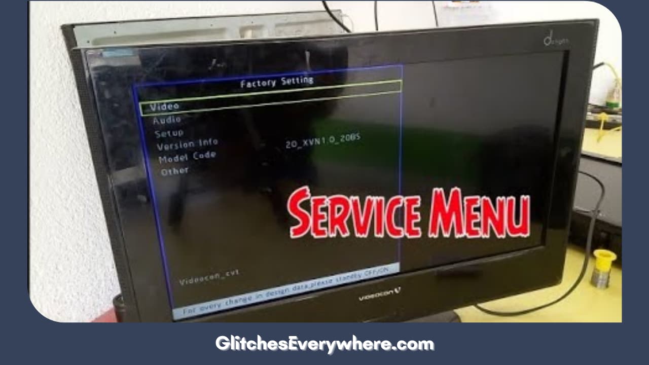 The Service Menu