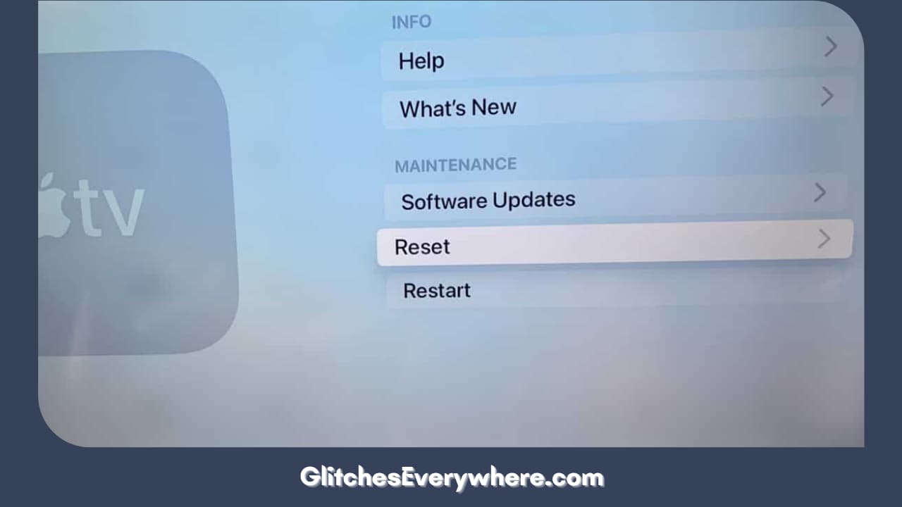 Reset Your Apple Tv To Factory Settings