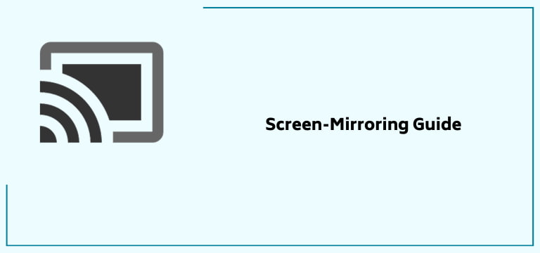 Screen Mirroring Guide